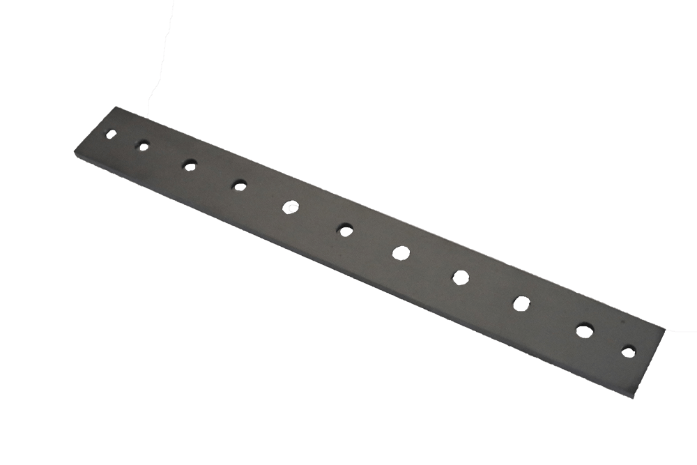 Hot pressed boron carbide perforated plate - type I