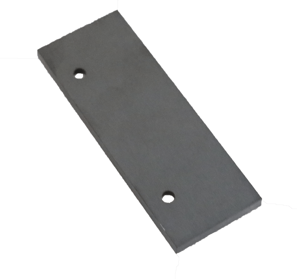 Hot pressed boron carbide perforated plate - type IV