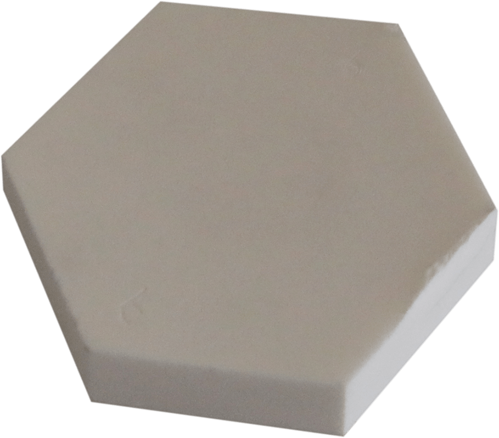 Alumina hexagonal bulletproof sheet